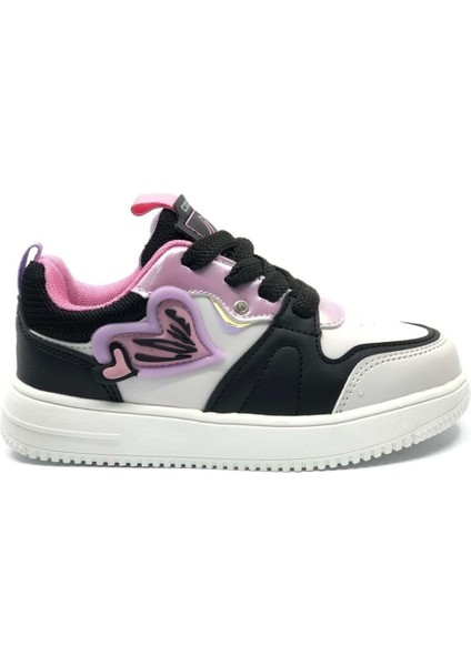 Megan Cırtlı-Bağcıklı Ortopedik Sneaker Kız Çocuk Spor Ayakkabı