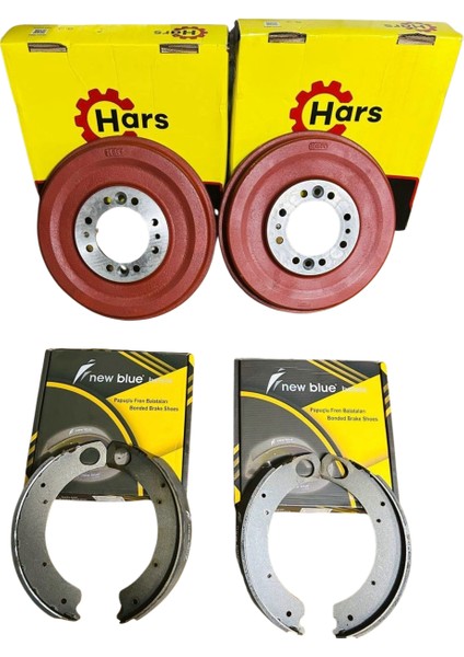 Massey Ferguson 135-148-240 Fren Balatası Komple New Blue+Hars Kampana 2 Adet Takım fırsatları