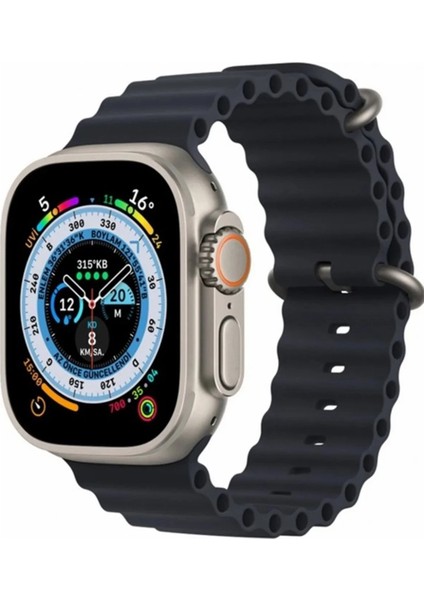 Nrtmsa Joko Ultra 8 2.1 Inç IPS Ekran Konuşma ve Nfc Özellikli Akıllı Saat - Siyah