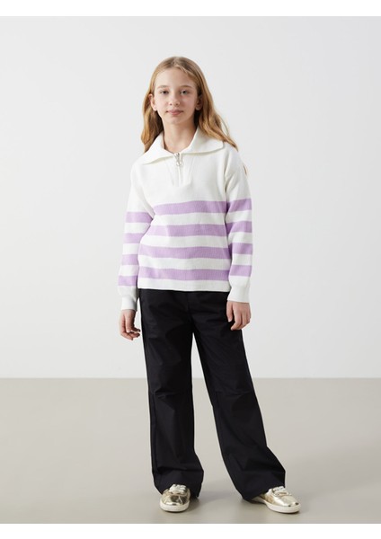 Yeni Sezon Polo Yaka Kız Çocuk Triko Kazak fiyatları