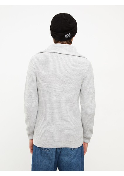 Yeni Sezon Dik Yaka Uzun Kollu Erkek Triko Kazak indirimleri