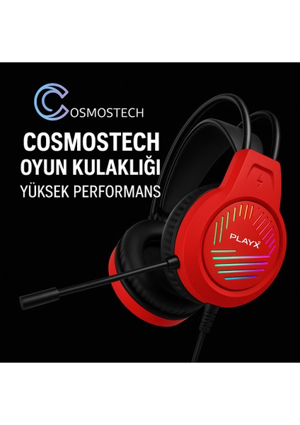 G1 Rgb Işıklı Kafaüstü Gaming Kulaklık – 3.5mm Jack, Ergonomik Mikrofon, Ps5 – Ps4 – Pc – Xbox – Switch Uyumlu