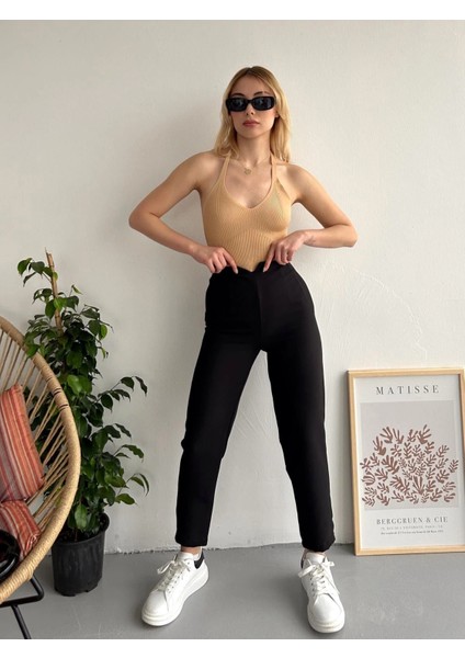 Bosel Atlas Fletolu Pantolon Siyah fırsatları