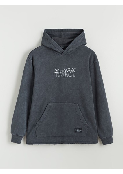 Yeni Sezon Baskılı Erkek Kalın Hoodie indirimleri