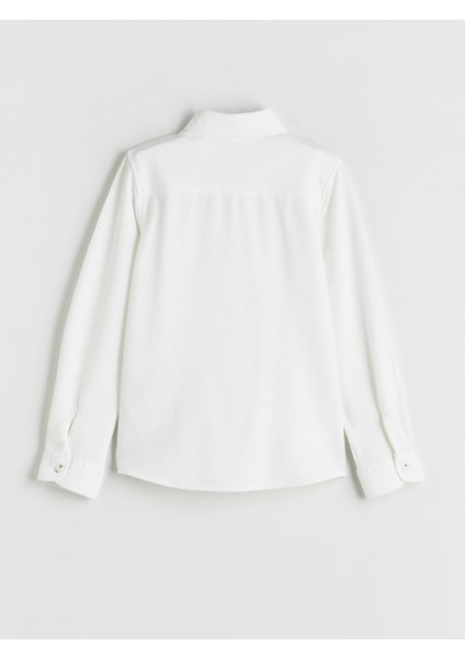 Yeni Sezon Uzun Kollu Dokulu Erkek Çocuk Gömlek fiyatları