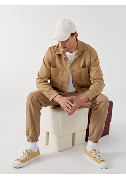 Yeni Sezon Rahat Kalıp Uzun Kollu Erkek Gömlek Ceket