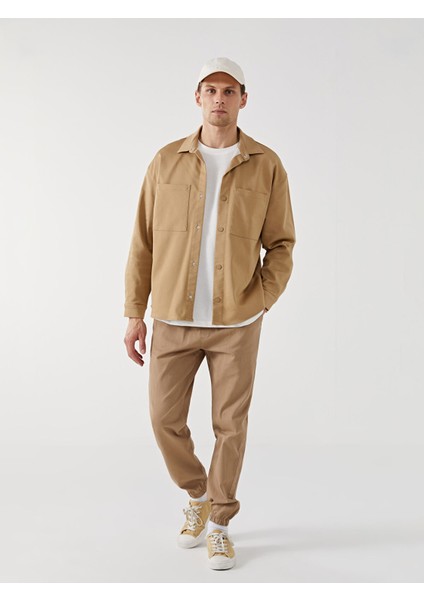 Yeni Sezon Rahat Kalıp Uzun Kollu Erkek Gömlek Ceket fiyatları