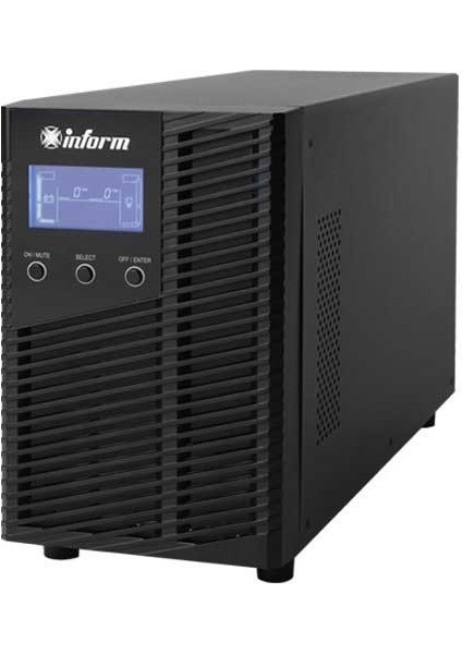 Inform Sinüs Evo 3kva 5-12DK LED Gösterge 6X12V/9AH 1f/1f Online Ups 856011003005