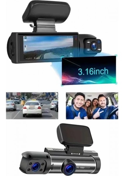 Sürüş Kamerası Video Kaydedici Hareket Algılama Gece Görüşlü fırsatları