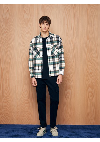 Yeni Sezon Rahat Kalıp Uzun Kollu Ekose Erkek Oduncu Gömlek Ceket fiyatları