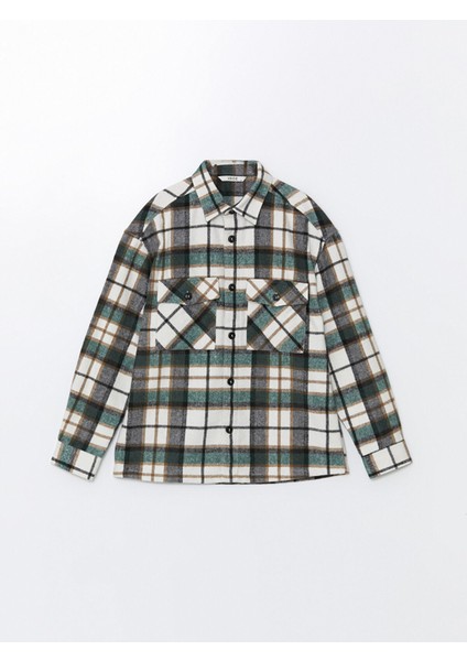 Yeni Sezon Rahat Kalıp Uzun Kollu Ekose Erkek Oduncu Gömlek Ceket indirimleri