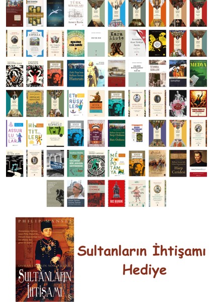 66 Kitaplık Tarih Seti + Sultanların Ihtişamı