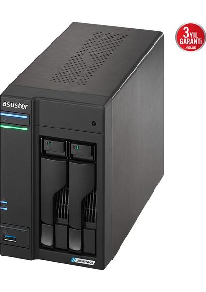 Asustor AS6702T 4gb 2 Bay 1xglan Depolama Ünitesi modelleri