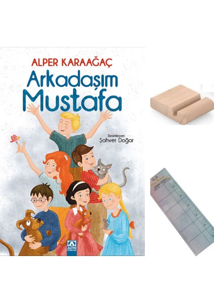 Arkadaşım Mustafa / Alper Karaağaç / 3. Sınıf / 8-9 Yaş Hikaye+Tablet Tutucu+Takip Ayracı