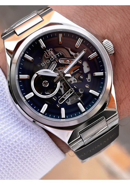 Otomatik ve Kurmalı Çelik Karatma ve Renk Atma Yapmaz 5 Atm Erkek Kol Saati EBG.10692.5 fiyatları