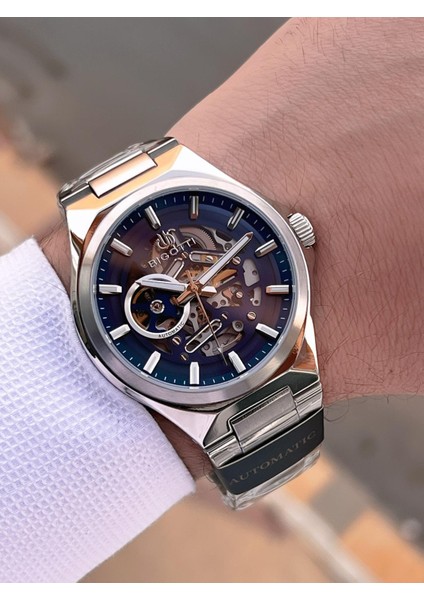 Otomatik ve Kurmalı Çelik Karatma ve Renk Atma Yapmaz 5 Atm Erkek Kol Saati EBG.10692.5 modelleri