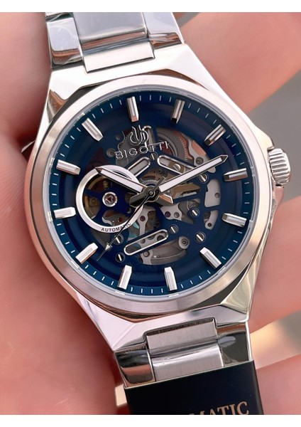 Otomatik ve Kurmalı Çelik Karatma ve Renk Atma Yapmaz 5 Atm Erkek Kol Saati EBG.10692.5 fırsatları