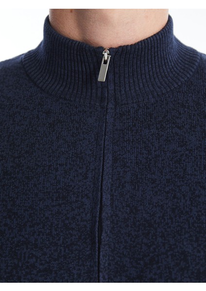 Yeni Sezon Dik Yaka Uzun Kollu Erkek Triko Kazak modelleri