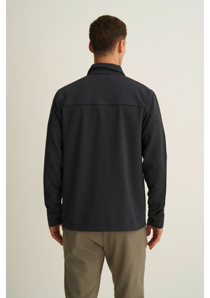 Caz 53935 Polo Yaka Cepli Erkek Sweat Hırka Siyah fırsatları