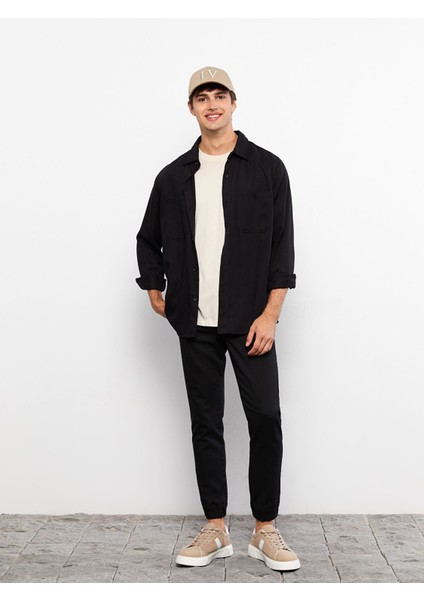 Yeni Sezon Slim Fit Gabardin Erkek Pantolon