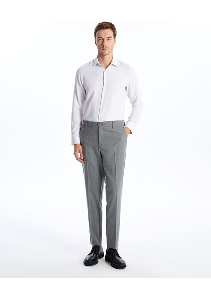 Yeni Sezon Slim Fit Uzun Kollu Armürlü Erkek Gömlek fiyatları