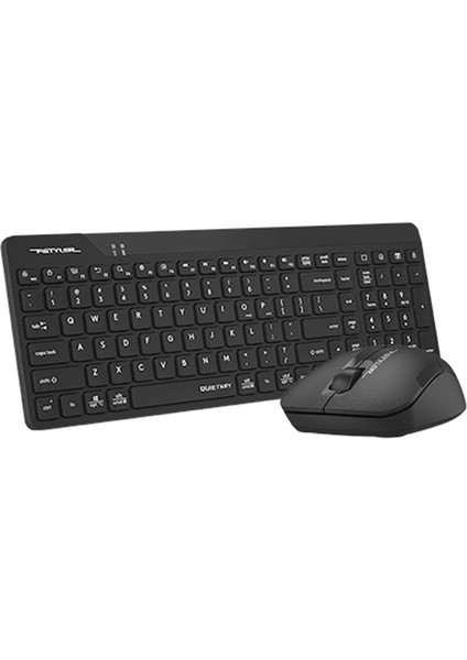 A4 Tech FG2300 Aır2 Kablosuz Multimedya Siyah Q Klavye+Mouse