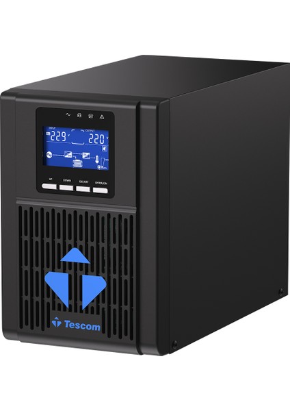 Tescom Neolıne 2kva 4X12V/9AH 1f/1f Online Ups 900040101 fiyatları