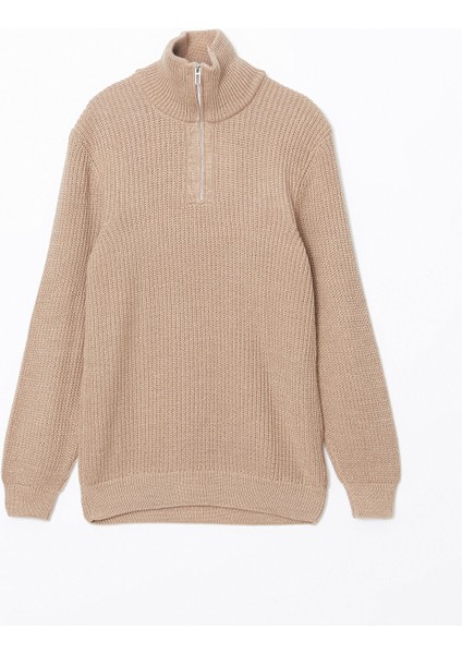 Yeni Sezon Dik Yaka Uzun Kollu Erkek Triko Kazak indirimleri