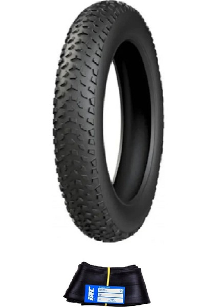 Irc 20X4.00 Tube Type (Iç Lastikli) Elektrikli Bisiklet Dış Lastiği + Irc Iç Lastik Seti