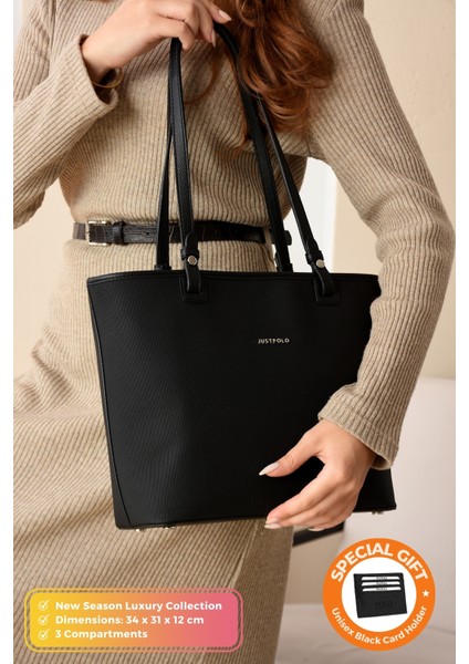 Orijinal Just Polo Collection 3 Bölmeli Lüks Yumuşak Deri Ayarlanabilir Çapraz Askılı Omuz Çantası