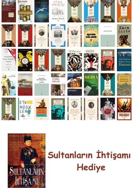 40 Kitaplık Tarih Seti + Sultanların Ihtişamı