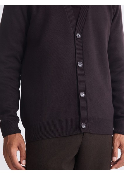 Yeni Sezon Standart Kalıp V Yaka Erkek Triko Hırka modelleri