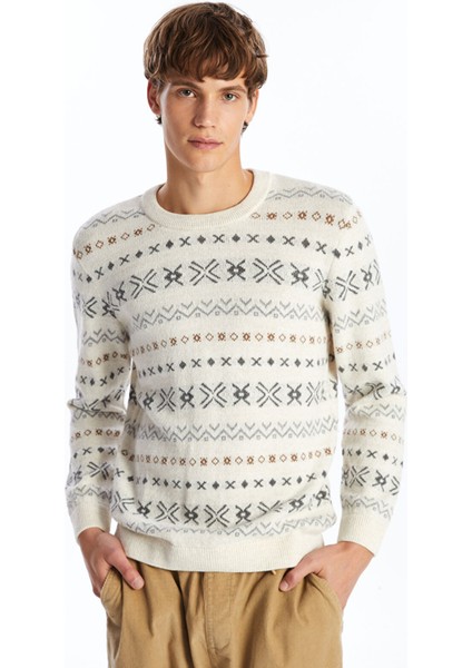 Yeni Sezon Bisiklet Yaka Erkek Triko Kazak