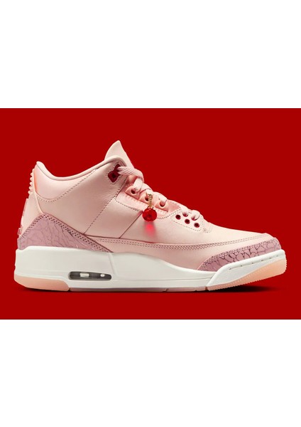 Jordan 3 Retro Valentine's Day Pembe Kadın Sneaker Ayakkabı - Air Taban ve Şık Tasarım -HJ0178-600 indirimleri