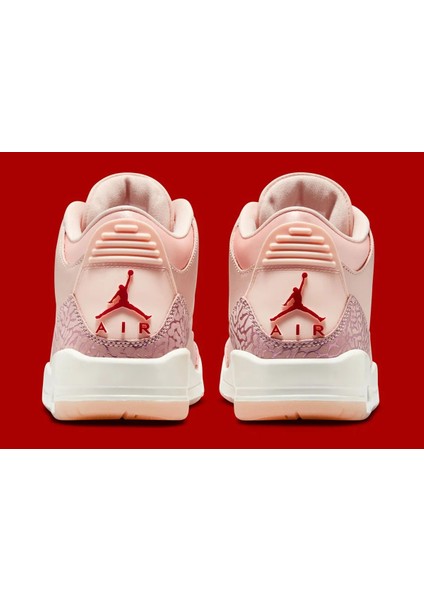 Jordan 3 Retro Valentine's Day Pembe Kadın Sneaker Ayakkabı - Air Taban ve Şık Tasarım -HJ0178-600