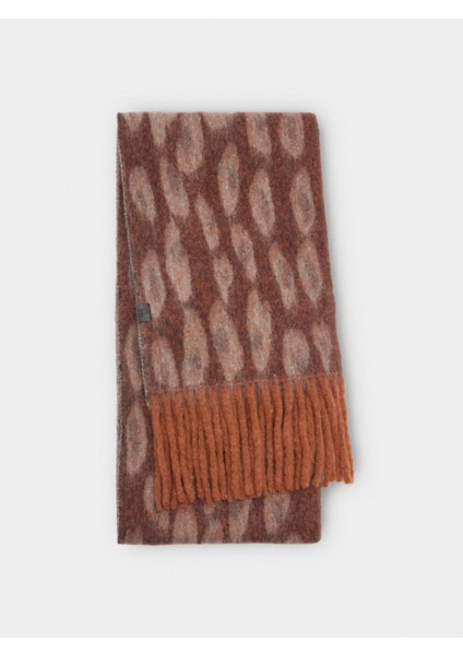 Püsküllü Desenli Atkı