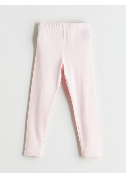Yeni Sezon Beli Lastikli Kız Çocuk Tayt
