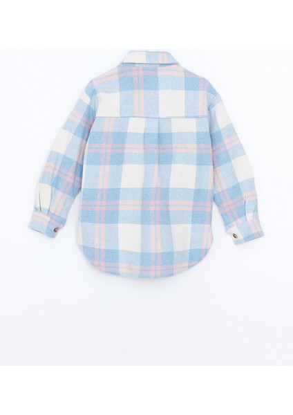 Yeni Sezon Ekose Kız Çocuk Gömlek Ceket modelleri