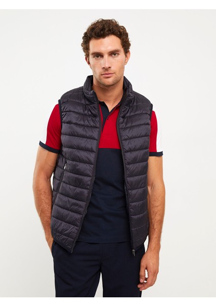 Yeni Sezon Standart Kalıp Dik Yaka Erkek Şişme Yelek modelleri