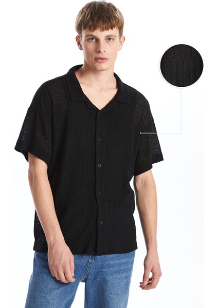 Yeni Sezon Regular Fit Kısa Kollu Erkek Gömlek