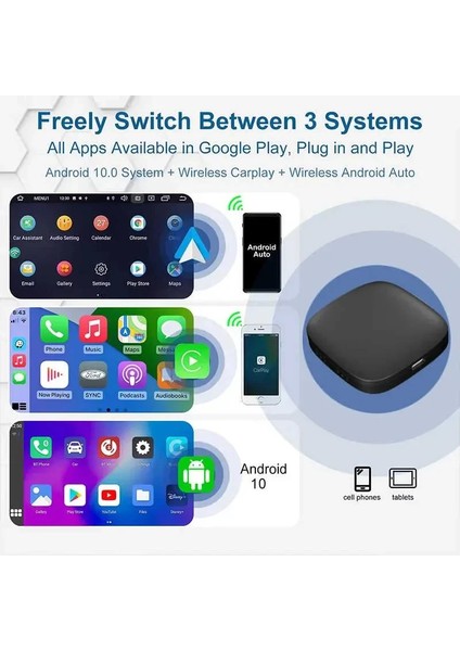 Fiat Egea Multimedya Android Smart Box - Egea 2 Ram 32 Hafıza - Orjinal Teybe Android Smart Aı Box - Kablosuz Android Auto modelleri