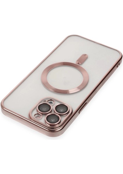 Iphone 15 Pro Kılıf Kross Magneticsafe Kapak - Rose modelleri