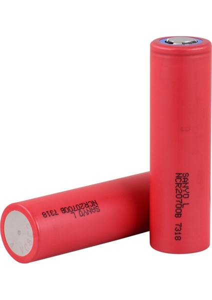 Sanyo NCR20700B 3.7v 4250mAH Li-ion Pil - 15A