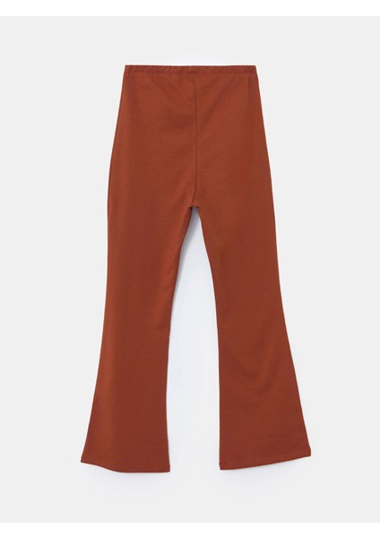 Yeni Sezon Beli Lastikli Ispanyol Paça Kız Çocuk Tayt fiyatları