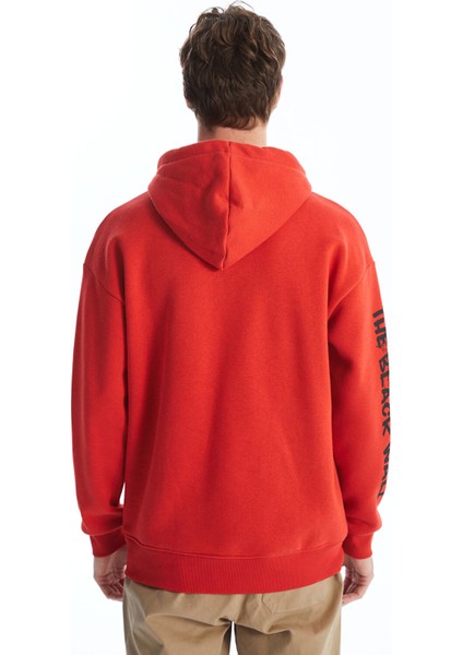 Yeni Sezon Uzun Kollu Baskılı Erkek Kalın Hoodie fırsatları