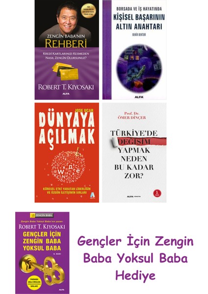 Zengin Baba’nın Rehberi + Kişisel Başarının Altın Anahtarı + Dünyaya Açılmak + Türkiye'de Değişim...