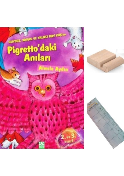 Huysuz Sakar ve Yalnız Baykuşun Pigrettodaki Anıları/almila Aydın/ 2. 3. Sınıf Hikaye+Tablet Tutucu