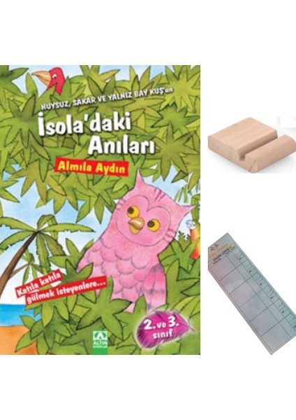 Huysuz Sakar ve Yalnız Baykuşun Isola’daki Anıları- Almila Aydın 2. ve 3. Sınıf +Tablet Tutucu