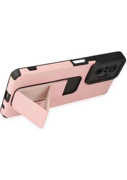 Xiaomi Redmi Note 10 Pro Kılıf Mega Standlı Silikon - Pudra fırsatları