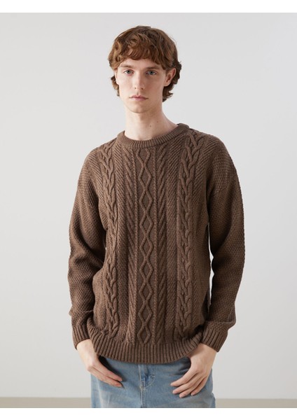 Yeni Sezon Bisiklet Yaka Erkek Triko Kazak